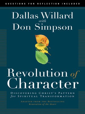 cover image of Revolution of Character